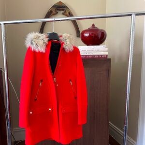 J. Crew Stadium Cloth Coat